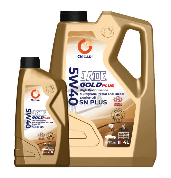 dầu nhớt oscar jade gold plus sae 5w40