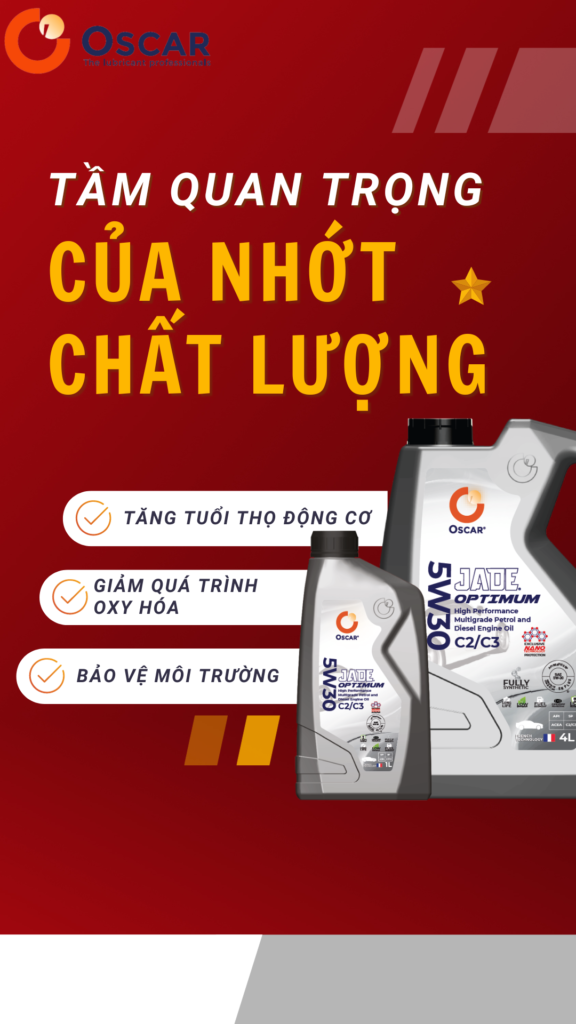 tầm quan trọng của việc sử dụng nhớt chất lượng